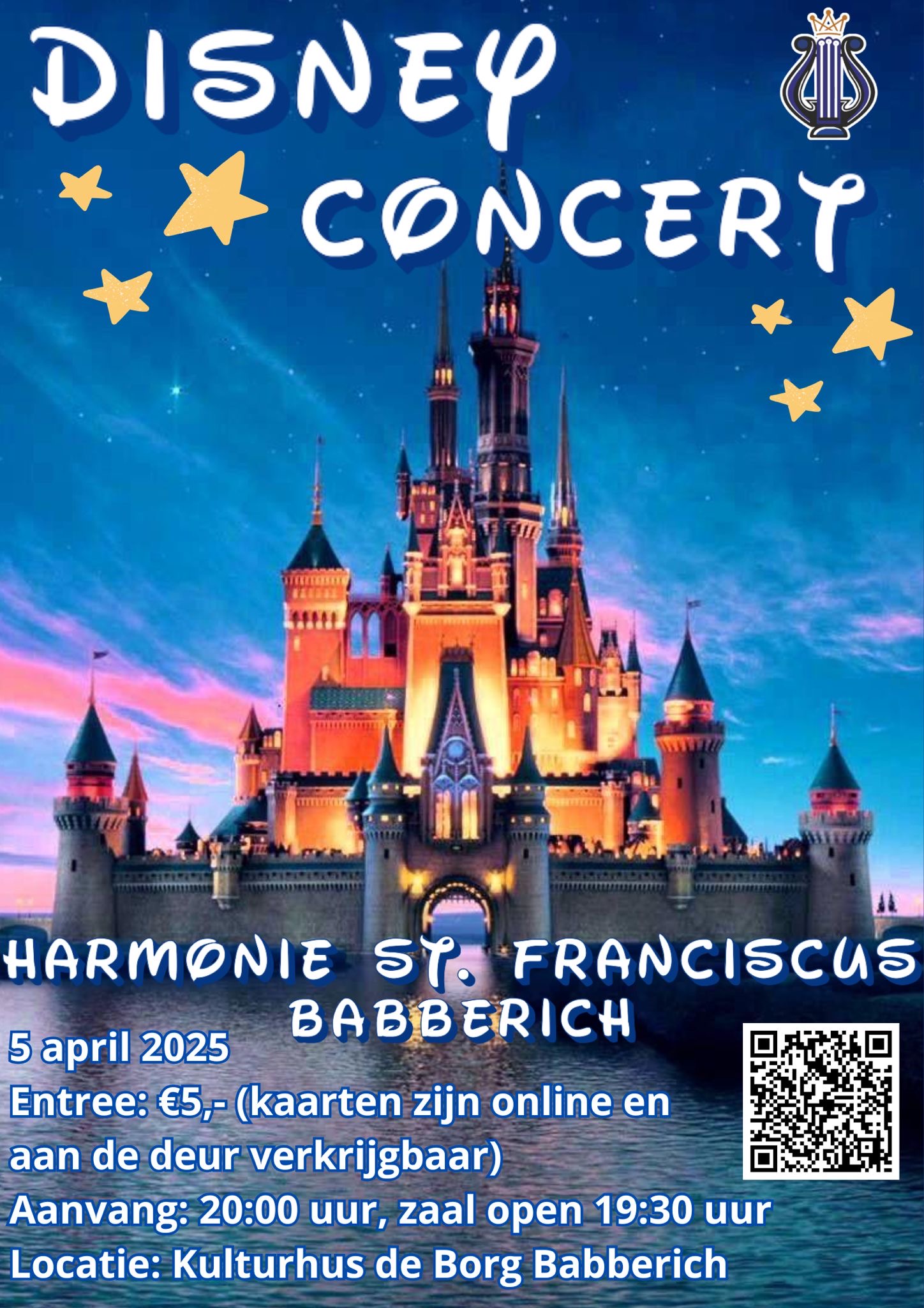 Flyer Disney Concert 5 april 2025